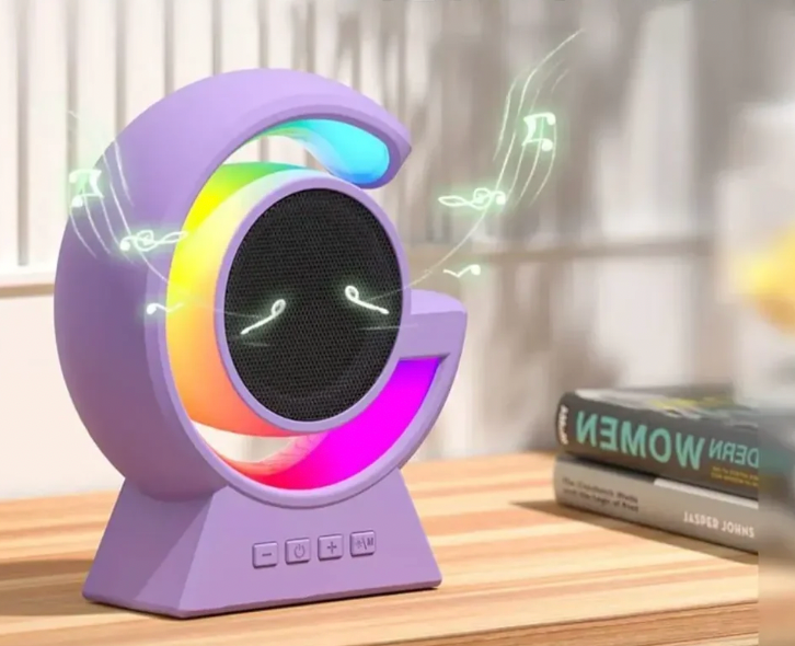 Touch-Control RGB Lamp with 5W Wireless Speaker